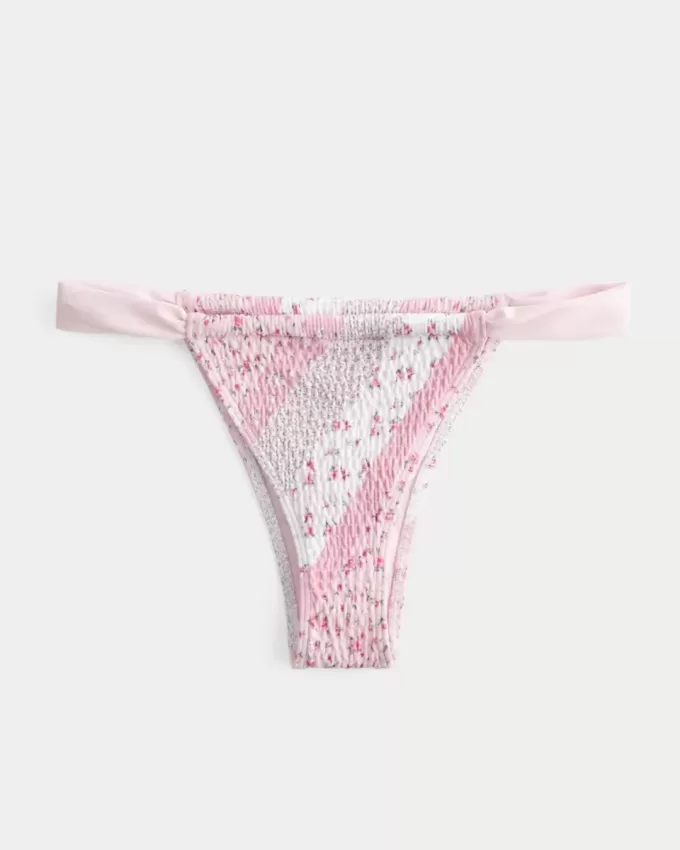 Smocked High-Leg Cheekiest Bikini Bottom Smocked High-Leg Cheekiest Bikini Bottom