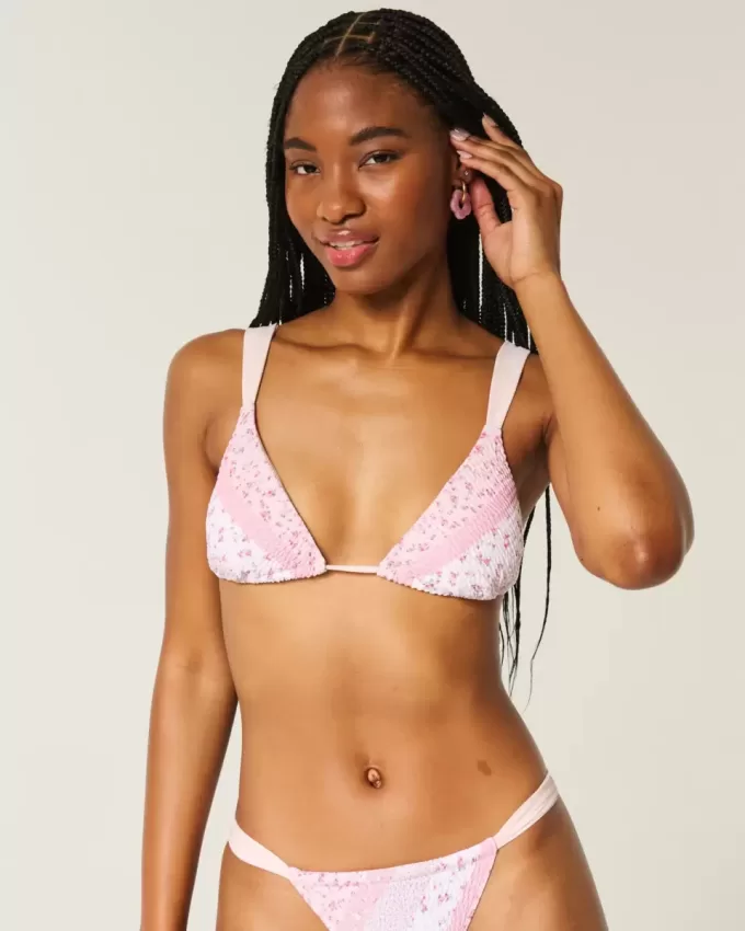 Smocked Over-the-Soulder Triangel Bikinitopp Smocked Over-the-Soulder Triangel Bikinitopp
