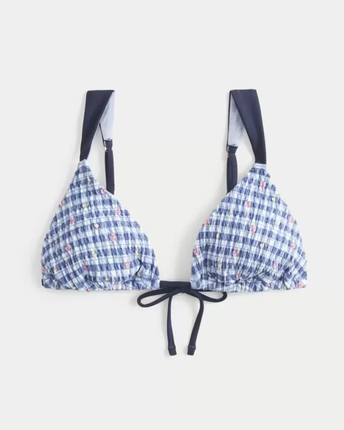 Smocked Over-the-Soulder Triangel Bikinitopp Smocked Over-the-Soulder Triangel Bikinitopp