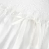 Smocked Tiered Mini Skort