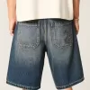 Snake Graphic Baggy jeansshorts Snake Graphic Baggy jeansshorts