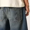 Snake Graphic Baggy jeansshorts Snake Graphic Baggy jeansshorts