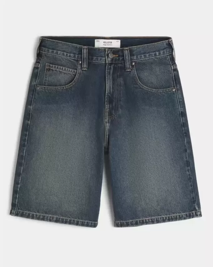 Snake Graphic Baggy jeansshorts Snake Graphic Baggy jeansshorts