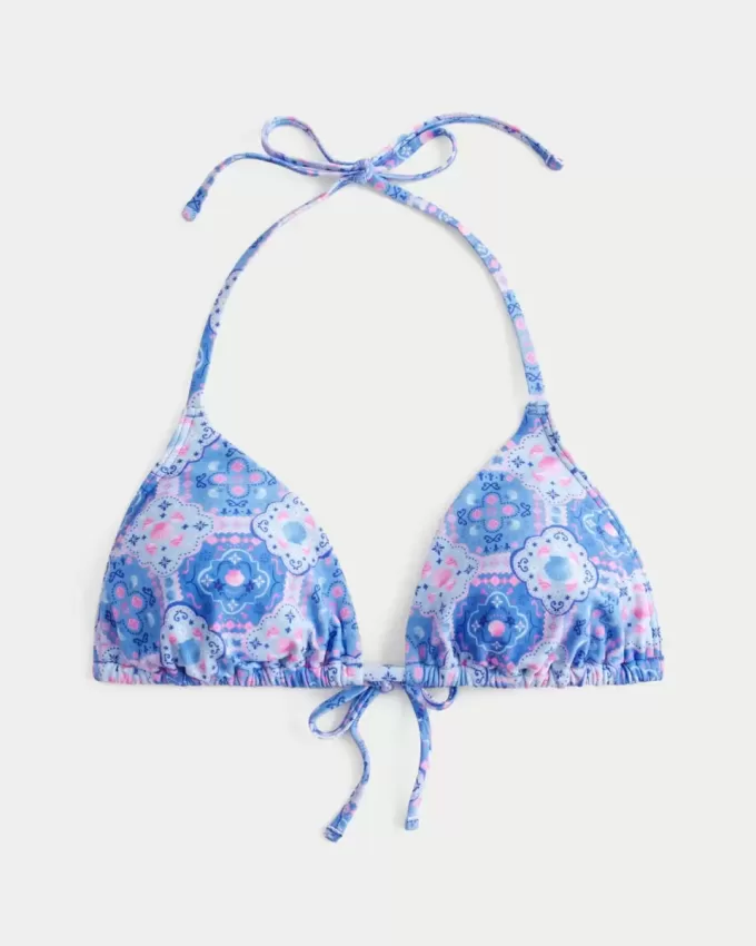 Spring Break Halter Triangle Bikinitopp Spring Break Halter Triangle Bikinitopp