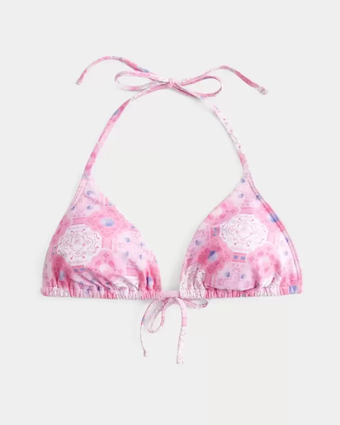 Spring Break Halter Triangle Bikinitopp Spring Break Halter Triangle Bikinitopp