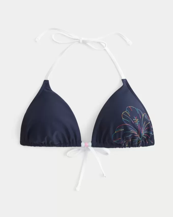 Spring Break Halter Triangle Bikinitopp Spring Break Halter Triangle Bikinitopp