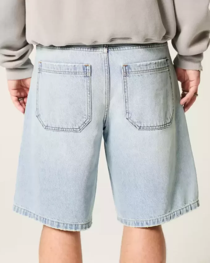 Star Graphic Baggy jeansshorts Star Graphic Baggy jeansshorts