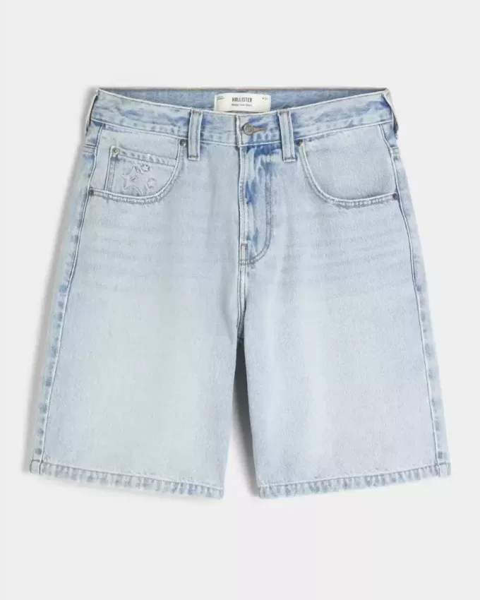 Star Graphic Baggy jeansshorts Star Graphic Baggy jeansshorts