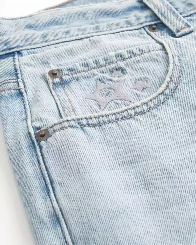 Star Graphic Baggy jeansshorts Star Graphic Baggy jeansshorts