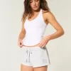 Star Graphic fleece minishorts