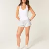 Star Graphic fleece minishorts