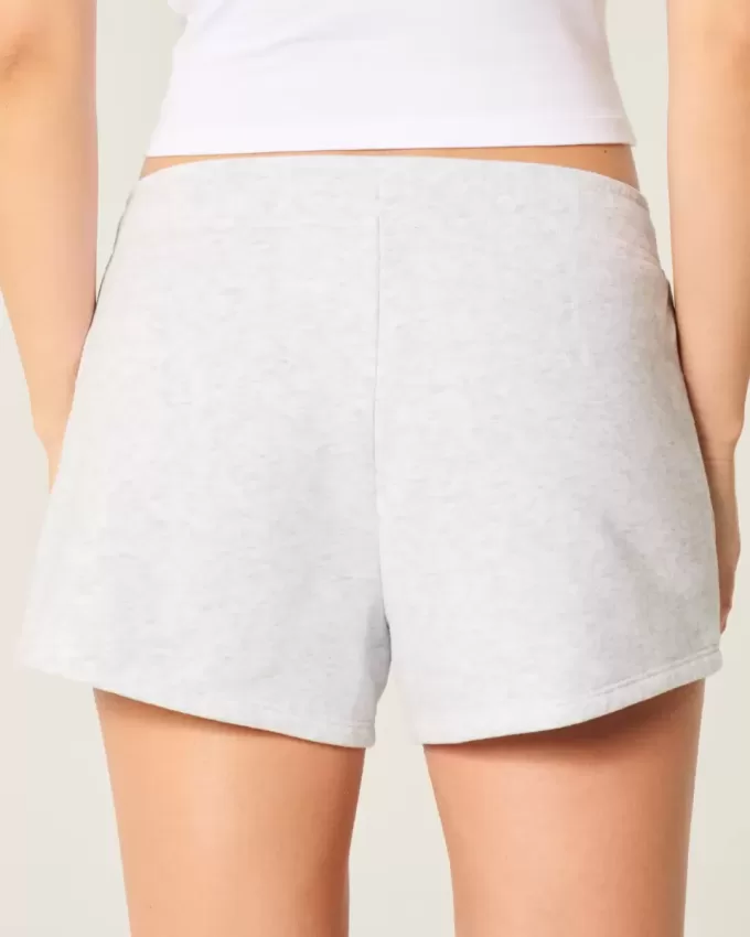 Star Graphic fleece minishorts