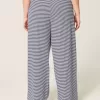 Stickade Baggy Pull-On byxor