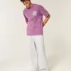 Super Baggy Y2K Träningsbyxor med delad fåll
