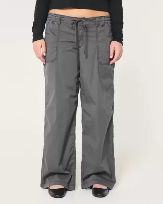 Superbaggy byxor i låg höjd Superbaggy byxor i låg höjd