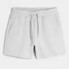 Svalkande fleeceshorts på mitten av låret Svalkande fleeceshorts på mitten av låret