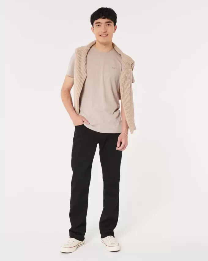 Svarta bootcut jeans Svarta bootcut jeans