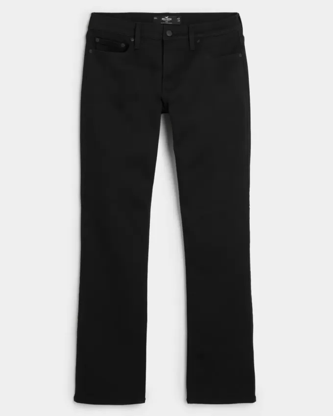 Svarta bootcut jeans Svarta bootcut jeans