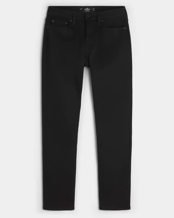 Svarta No Fade Athletic Skinny Jeans Svarta No Fade Athletic Skinny Jeans