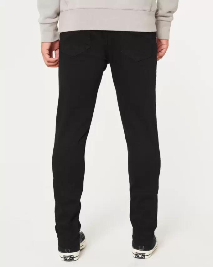 Svarta No Fade Athletic Skinny Jeans