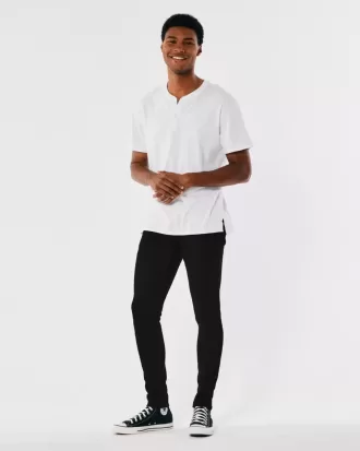 Svarta No Fade Super Skinny Jeans