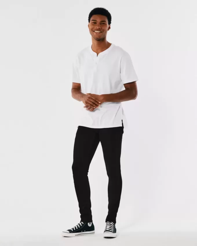 Svarta No Fade Super Skinny Jeans Svarta No Fade Super Skinny Jeans
