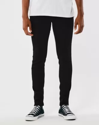 Svarta No Fade Super Skinny Jeans