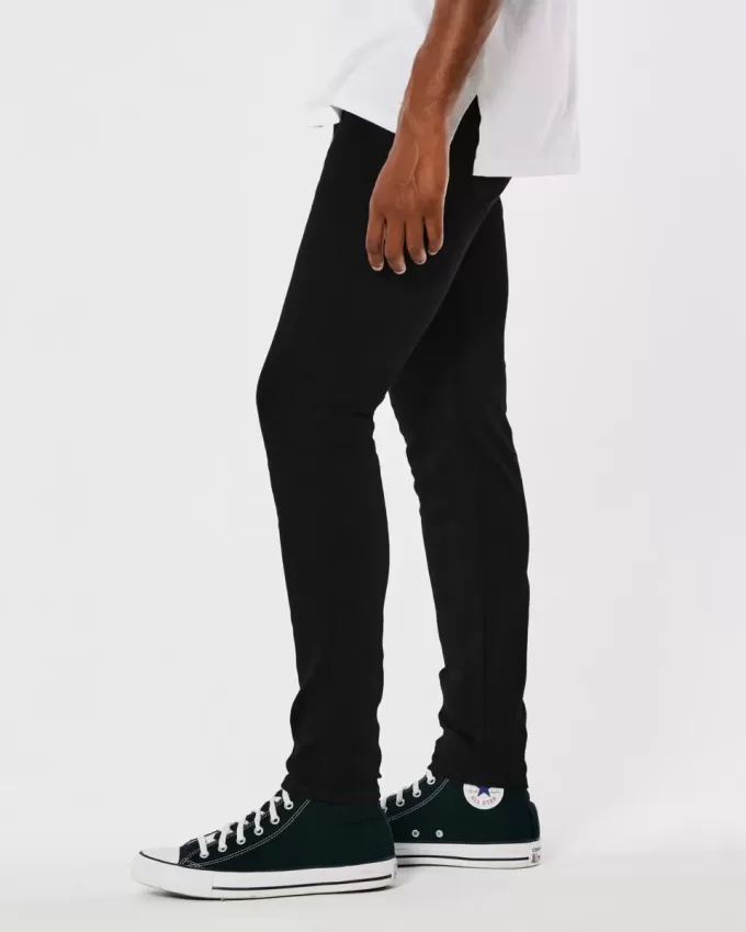 Svarta No Fade Super Skinny Jeans Svarta No Fade Super Skinny Jeans