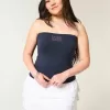 Taylor Shine Grafisk Tube Top Taylor Shine Grafisk Tube Top