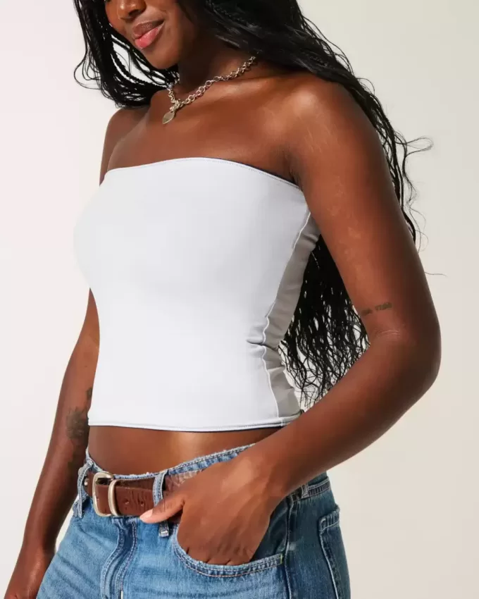 Taylor Sömlös Tyg Vändbar Tube Top Taylor Sömlös Tyg Vändbar Tube Top