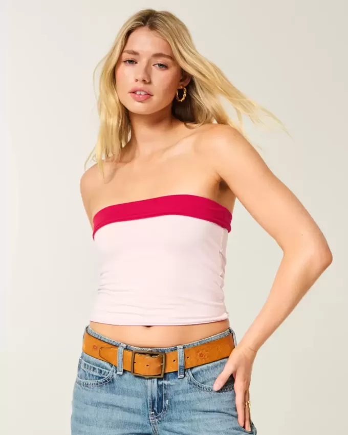 Taylor Sömlös Tyg Vändbar Tube Top Taylor Sömlös Tyg Vändbar Tube Top