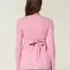 Tie-Back Henley Babydoll Top Tie-Back Henley Babydoll Top