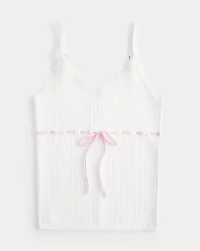 Tie-Front Sweater Tank Tie-Front Sweater Tank