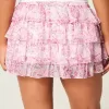 Tiered Chiffong Mini Skort Tiered Chiffong Mini Skort