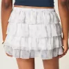 Tiered Chiffong Mini Skort