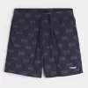 Trackshorts i nylon över knäet Trackshorts i nylon över knäet