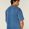 Tungvikt Baggy Crop Varsity grafisk fotbollströja