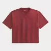 Tungvikt Baggy Crop Varsity grafisk fotbollströja