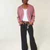 Tvättade svarta Baggy Bootcut-jeans Tvättade svarta Baggy Bootcut-jeans