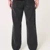 Tvättade svarta baggy jeans Tvättade svarta baggy jeans