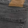 Tvättade svarta lösa jeans Tvättade svarta lösa jeans