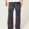 Tvättade svarta Relaxed Bootcut-jeans Tvättade svarta Relaxed Bootcut-jeans
