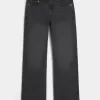 Tvättade svarta Relaxed Bootcut-jeans Tvättade svarta Relaxed Bootcut-jeans