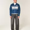 Tvättade svarta skater baggy jeans Tvättade svarta skater baggy jeans