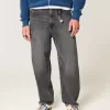 Tvättade svarta skater baggy jeans Tvättade svarta skater baggy jeans