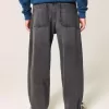 Tvättade svarta skater baggy jeans Tvättade svarta skater baggy jeans