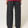 Tvättade svarta skater baggy jeans Tvättade svarta skater baggy jeans