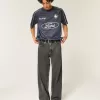Tvättade svarta superbaggy jeans Tvättade svarta superbaggy jeans
