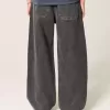 Tvättade svarta superbaggy jeans Tvättade svarta superbaggy jeans