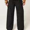 Tvättade svarta superbaggy målarjeans Tvättade svarta superbaggy målarjeans